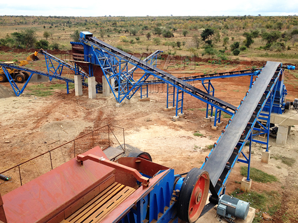 時產150噸花崗巖破碎生產線 時產150噸花崗巖破碎生產線