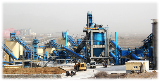 砂石生產線
