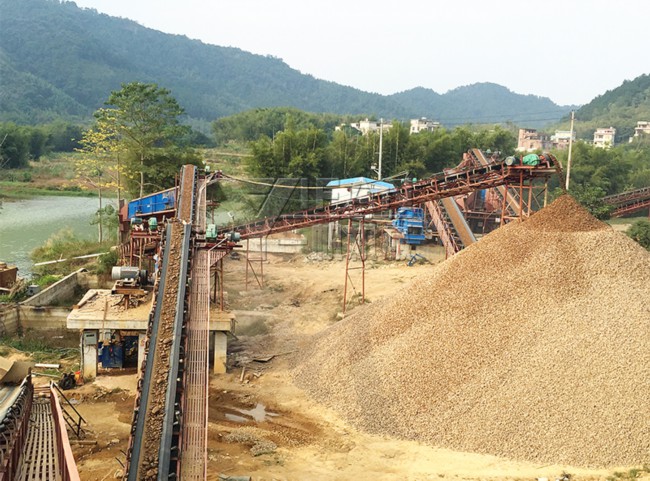 河卵石制砂生產(chǎn)線 河卵石制砂生產(chǎn)線