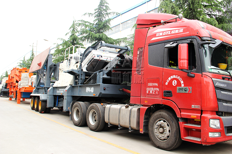 移動顎式破碎機發貨 移動顎式破碎機發貨